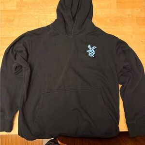 Dutch Bros M Black Hoodie w/Blue Graphics “Serving You Since 1992”